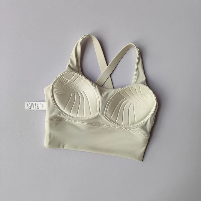 Capilorix all-in-one sports bra collection with high-impact, shock-proof design for running, yoga, and fitness activities.