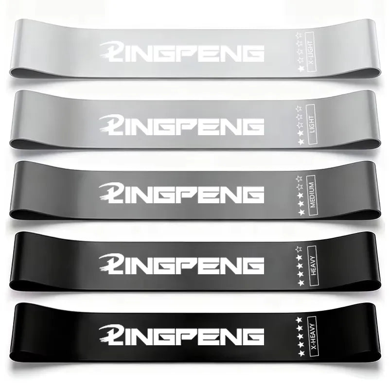 Capilorix resistance yoga band for fitness, leg squats, hip tension, and dance exercises, made of stretchy elastic loop material.