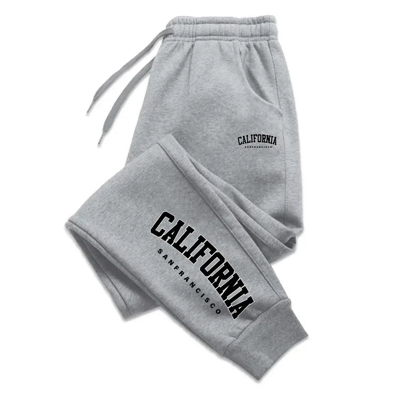 Capilorix men's jogging sports pants, casual sweatpants in black, versatile for daily wear and all-season comfort.