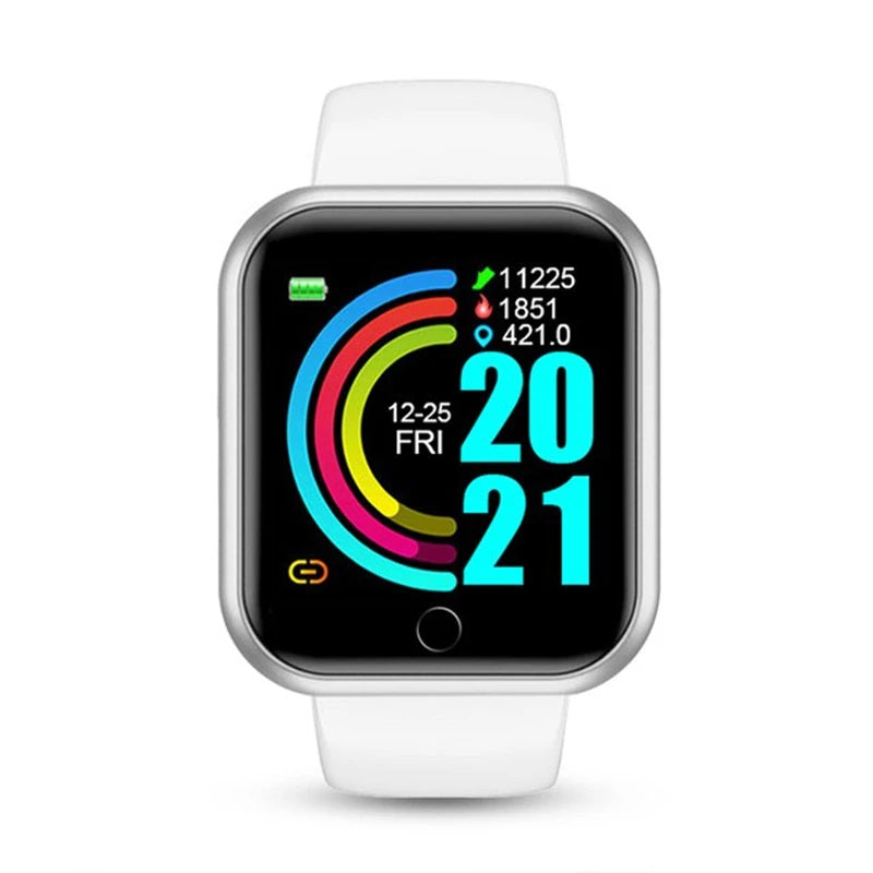 Capilorix Sports Smartwatch for men and women with heart rate monitor, fitness tracker, calory counter, music player, and digital display.