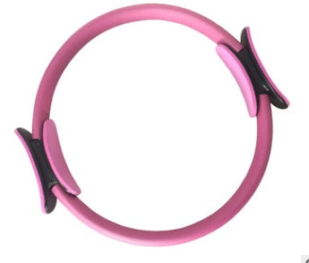 Capilorix yoga fitness Pilates ring for women and girls, used in home gym workouts for body toning and resistance exercises.