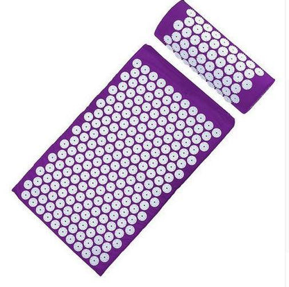 Capilorix acupuncture yoga cushion and massage pillow, designed for activewear jumpsuits, with ergonomic support and comfortable fabric.