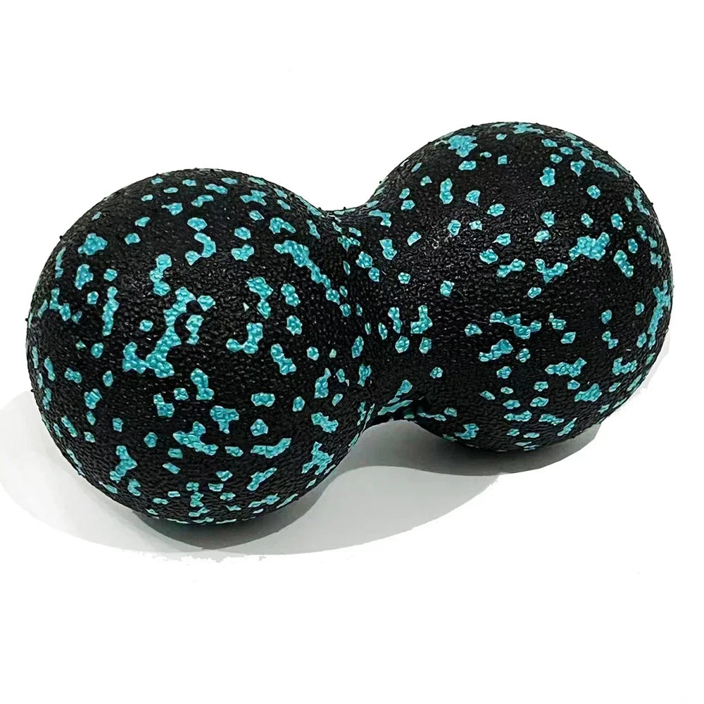 Capilorix EPP 8cm peanut massage ball for fascia release, muscle relaxation, yoga, and fitness therapy.
