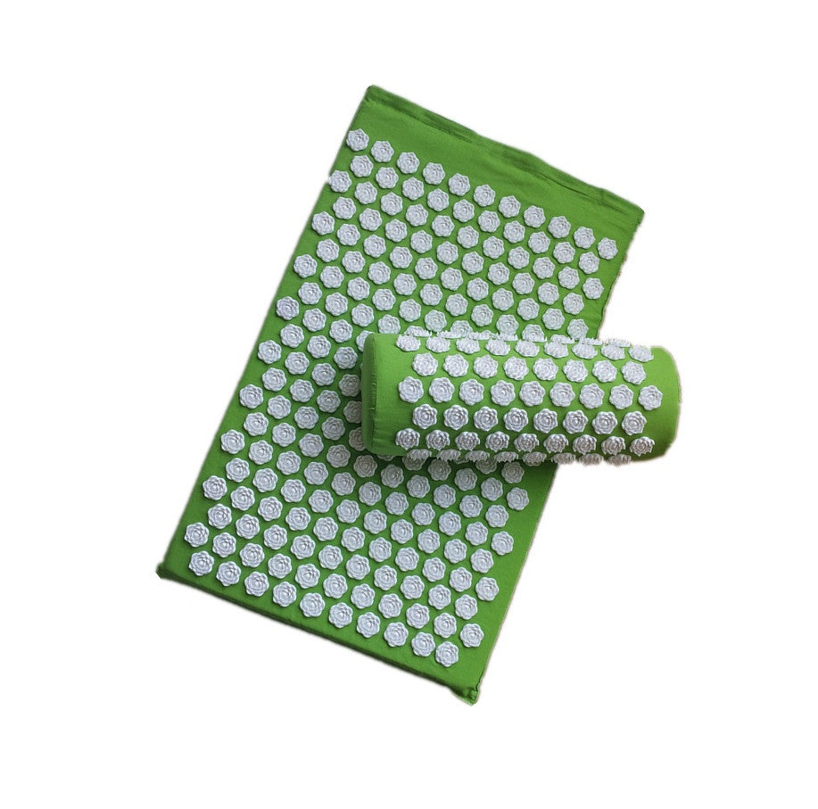 Capilorix acupuncture yoga cushion and massage pillow, designed for comfort and relaxation during activewear yoga routines.