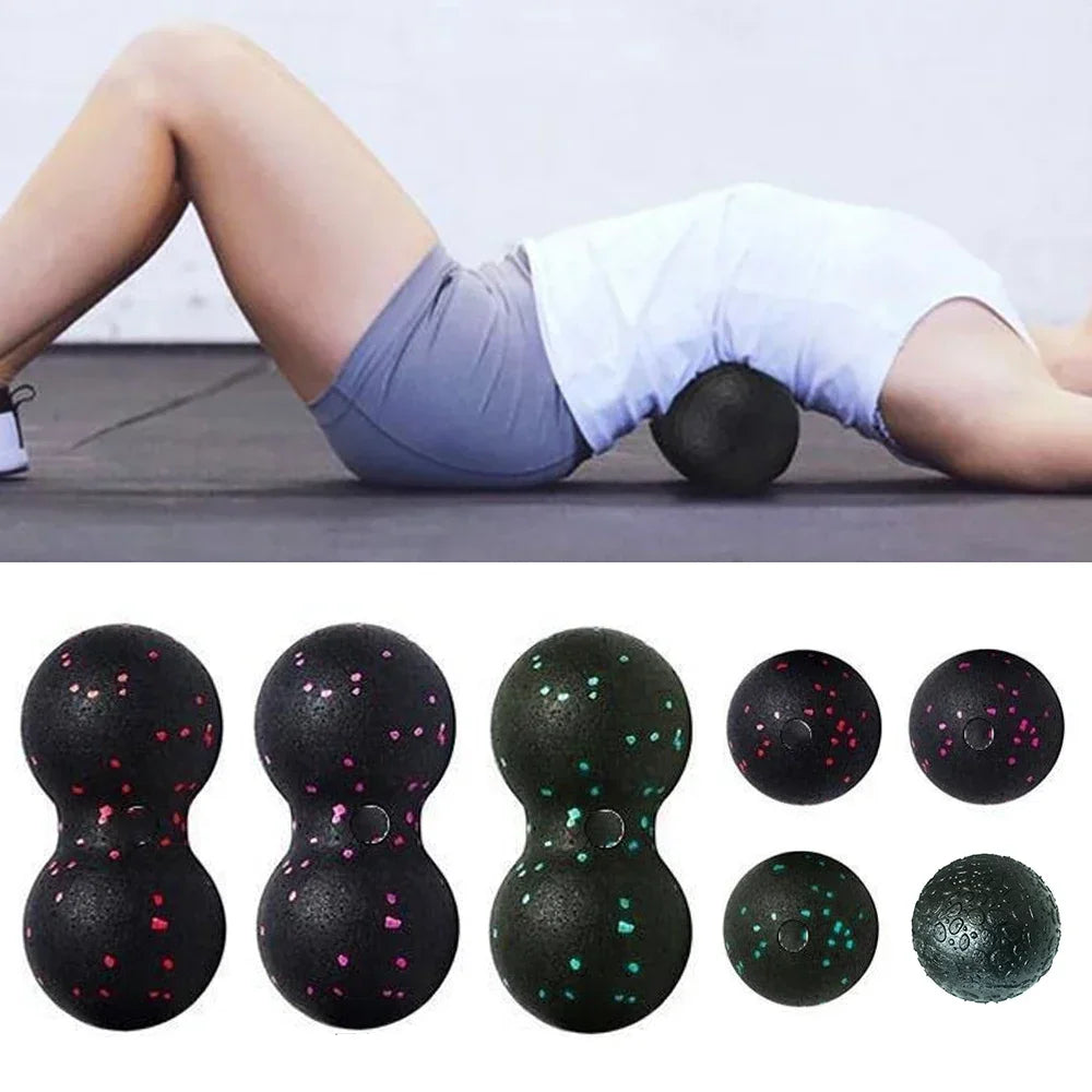 Capilorix EPP 8cm peanut-shaped massage fascia ball for muscle relaxation, pain relief, fitness, yoga, and fascia release.