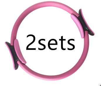 Capilorix yoga fitness Pilates ring for women and girls, used in home workouts to enhance flexibility and resistance training.
