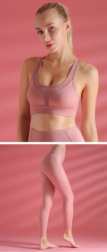 Sports Bra Shockproof Yoga Vest Sports Bra Capilorix