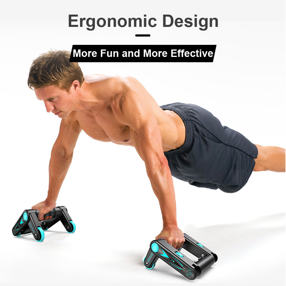 Capilorix abdominal muscle wheel for men's home fitness, compact core workout equipment with ergonomic design.