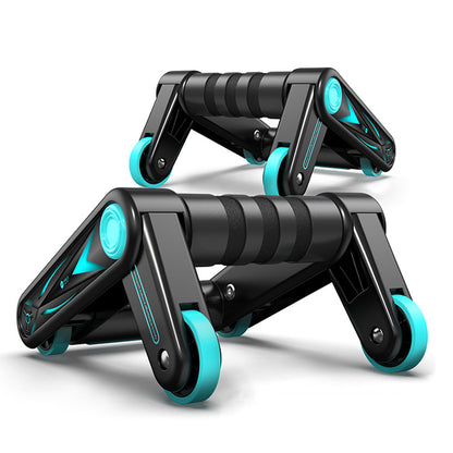 Capilorix abdominal muscle wheel for men's home fitness, compact activewear jumpsuit designed for core workouts and abdominal training.