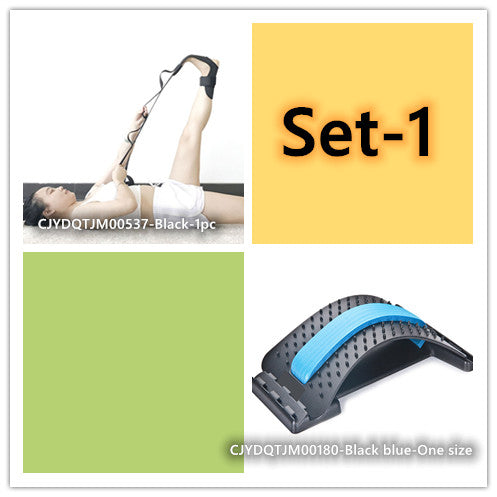 Capilorix lumbar tractor waist traction device for back pain relief, designed to support lumbar spine and reduce disc pressure.