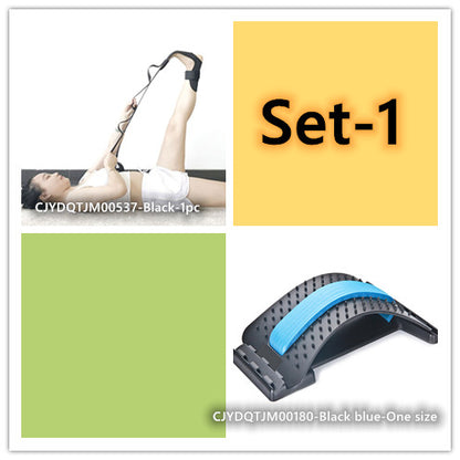 Capilorix lumbar tractor waist traction device for back pain relief, designed to support lumbar spine and reduce disc pressure.