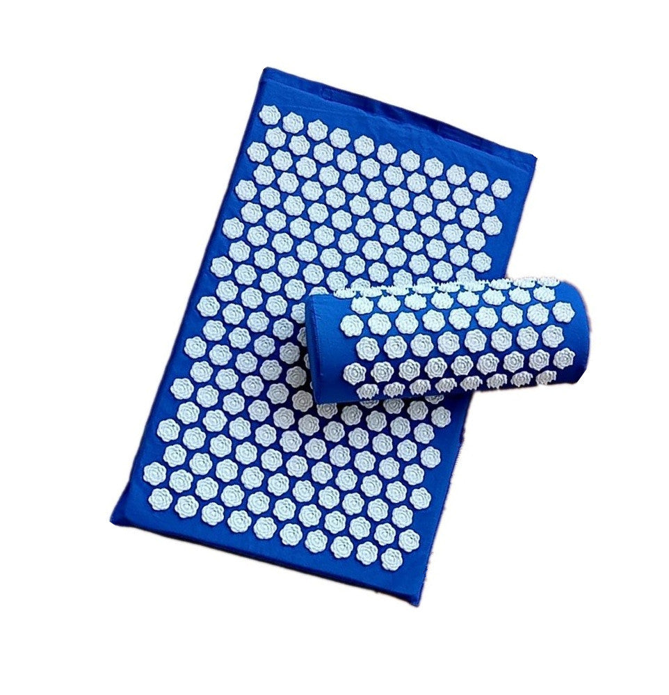 Capilorix acupuncture yoga cushion and massage pillow, designed for comfort and relaxation during activewear yoga jumpsuits.