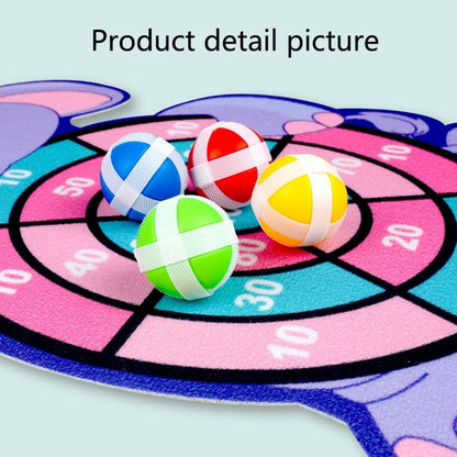 Capilorix educational dart board toy with sticky balls for children aged 3 to 7, designed for indoor indoor sports and Montessori learning.