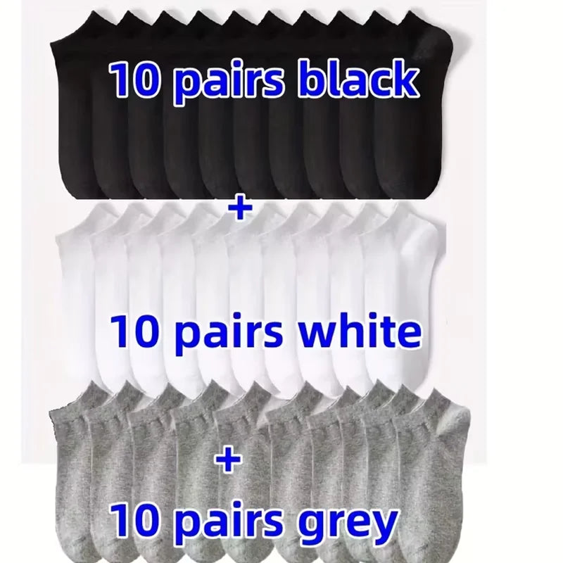 Capilorix unisex ankle socks in a 5-pack, breathable and lightweight for sports and daily comfort, suitable for all.
