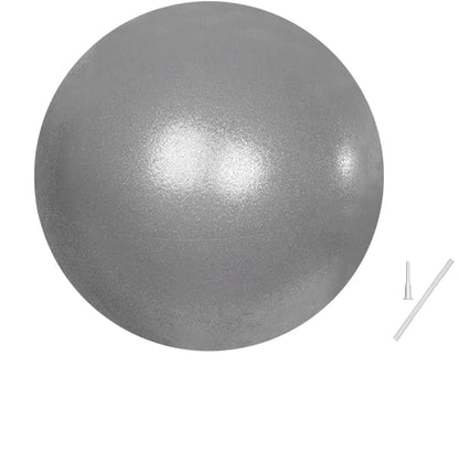 Capilorix dance fitness massage wheat tube yoga ball with activewear jumpsuit, used for stretching and relaxation exercises.