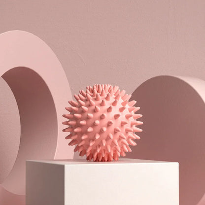 Capilorix hedgehog massage ball for yoga, fascia, muscle relaxation, and fitness therapy for shoulders, neck, legs, and meridian points.