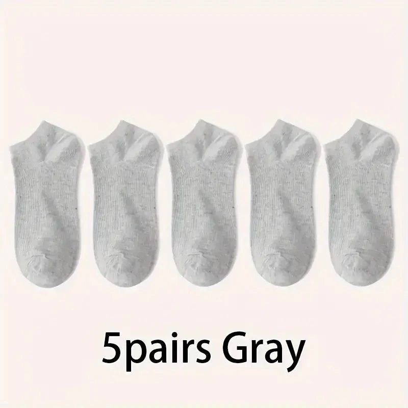 Unisex Capilorix ankle socks in a 5 or 10-pack, breathable, lightweight, and comfortable for sports and daily wear.