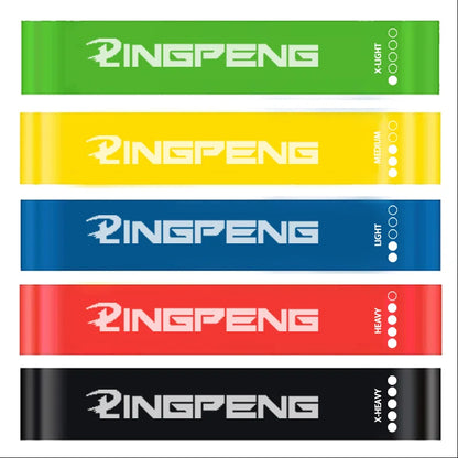 Capilorix resistance yoga band for fitness, leg squats, hip tension, and stretch training, made of elastic loop material.