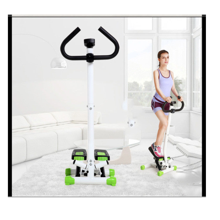 Capilorix double super armrest treadmill for household fitness, featuring multifunctional design and activewear jumpsuit style.