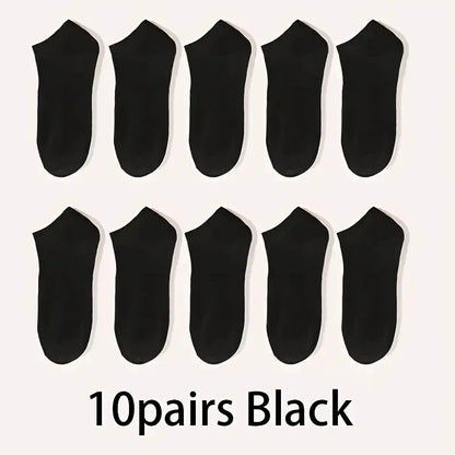 Unisex Capilorix comfort-fit ankle socks in a 5/10-pack, breathable and lightweight for sports and daily wear.
