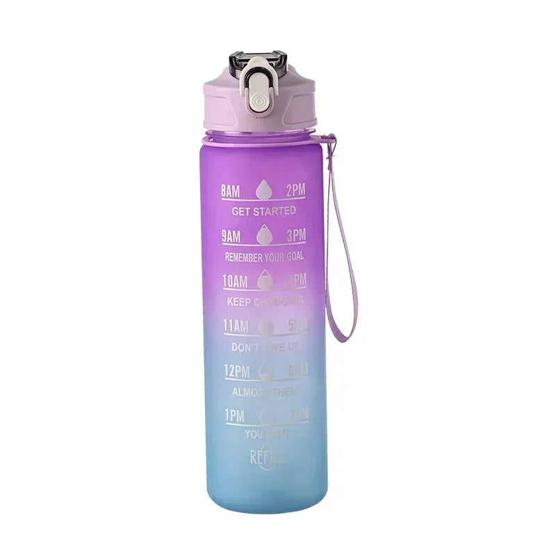 Capilorix 800ML large capacity sports water bottle with leak-proof plastic design, featuring a scale for travel and fitness hydration.