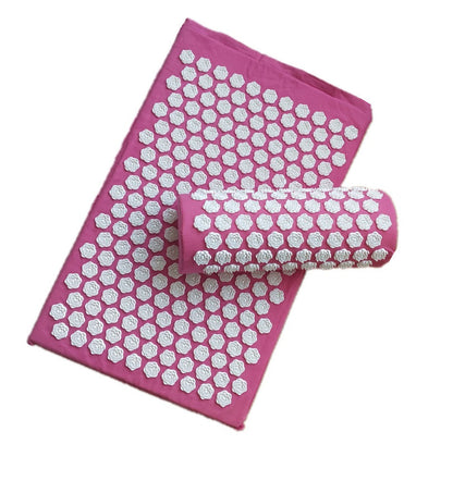 Capilorix acupuncture yoga cushion and massage pillow, soft activewear jumpsuit with supportive design, ideal for relaxation and comfort