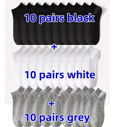 Capilorix unisex ankle socks, breathable and lightweight, perfect for sports and daily wear, in a 5 or 10-pack for comfort.