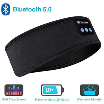 Capilorix Bluetooth sleep headset with wireless headphones and eye mask, ideal for sleep, sports, yoga, and outdoor running.