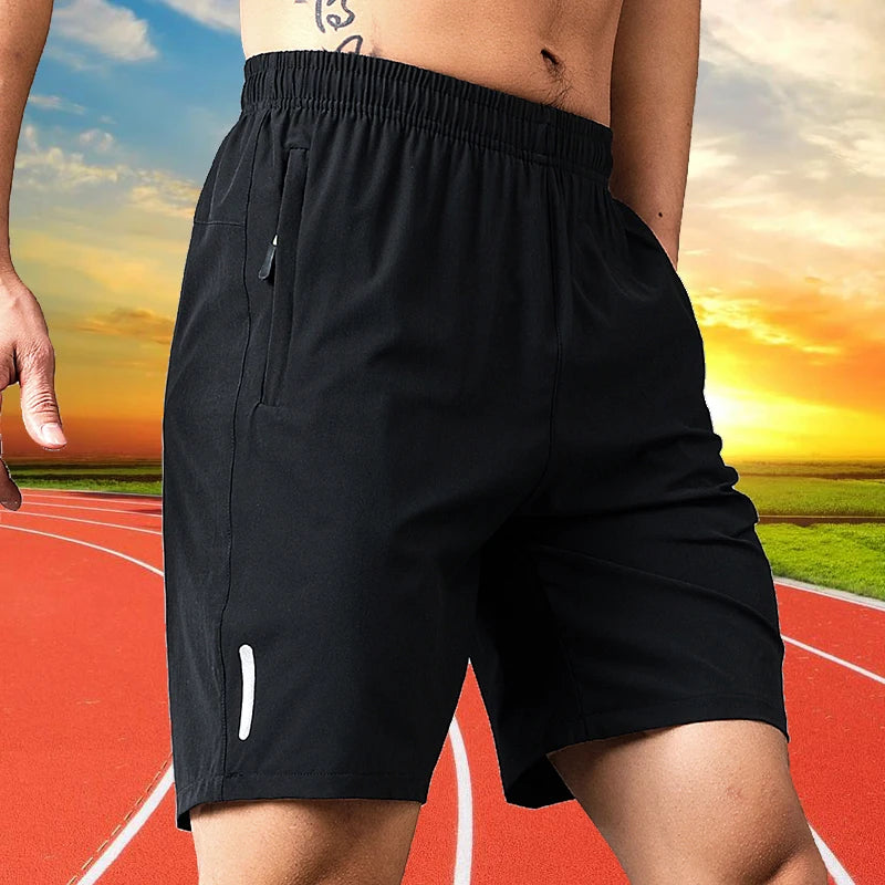Capilorix men's quick dry jogging fitness shorts, lightweight breathable summer running shorts with thin fabric and athletic fit.