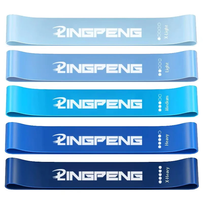 Capilorix resistance yoga band for exercise and training, elastic loop for hip, leg, squat, and dance stretching workouts.