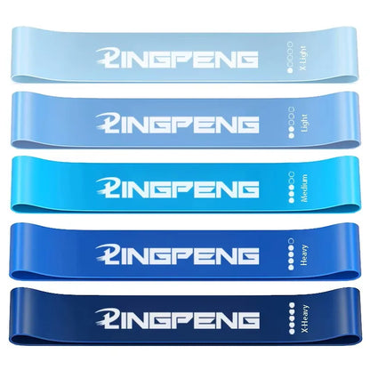 Capilorix resistance bands for yoga and fitness, elastic loops for leg, hip, squat, and dance exercises, stretchy and durable.
