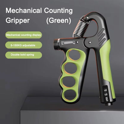 Capilorix grip strength hand exerciser with adjustable resistance for muscle recovery and hand strengthening workouts.