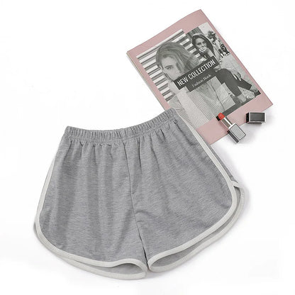 Capilorix women's elastic shorts, loose fit, quick-drying summer running and fitness shorts, suitable for leisure and outdoor activities.