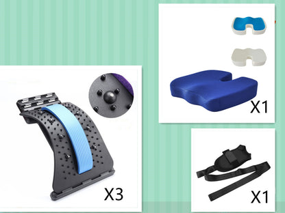Capilorix lumbar tractor waist traction orthosis for back pain relief, designed for lumbar support and disc therapy.