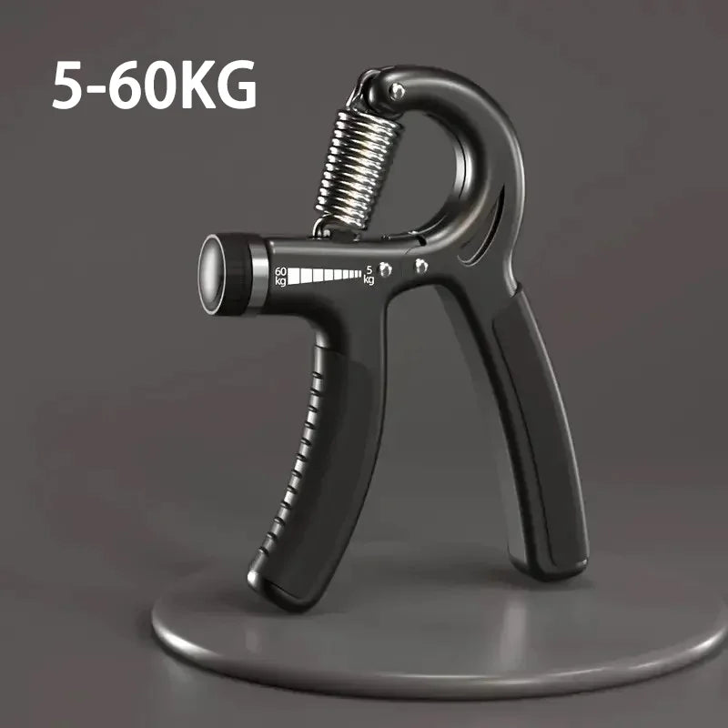 Capilorix grip strength hand exerciser with adjustable resistance for muscle recovery and hand strengthening workouts.
