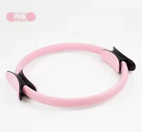 Capilorix yoga fitness Pilates ring for women and girls, used for home gym workouts, resistance training, and body toning exercises.