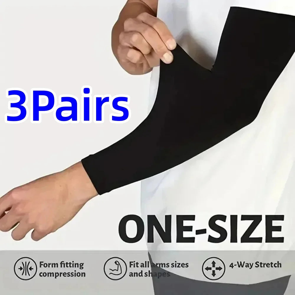 Capilorix UV arm sun sleeves, breathable and lightweight, ideal for driving, sports, hiking, and outdoor summer activities.