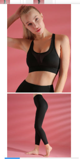 Sports Bra Shockproof Yoga Vest Sports Bra Capilorix