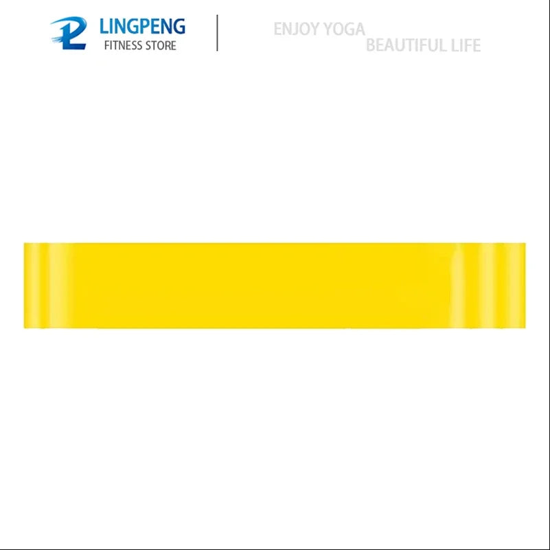 Capilorix resistance yoga band for fitness, exercise, hip tension, leg workouts, squat, dance, elastic stretch loop.