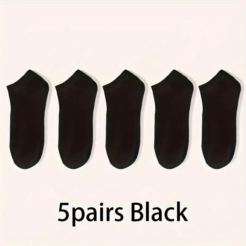 Capilorix unisex ankle socks in a 5/10-pack, breathable, lightweight comfort-fit socks for sports and daily wear, shown in the image.