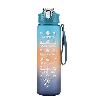Capilorix 800ML large capacity sports water bottle with leak-proof plastic design, featuring a scale for travel and fitness use