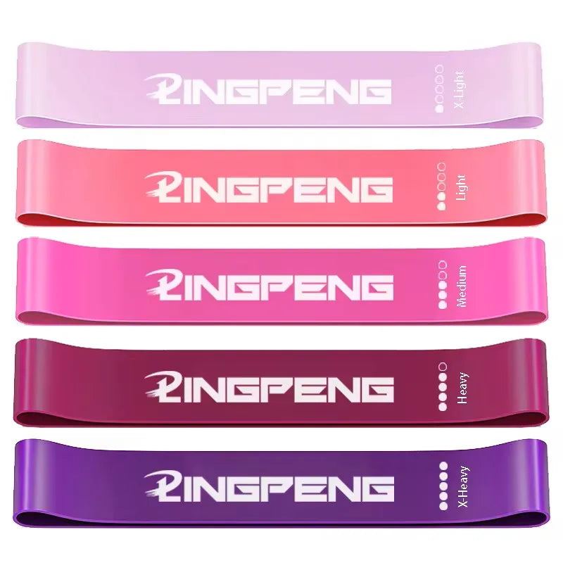 Capilorix resistance yoga band for fitness, leg squats, hip training, and stretching exercises with elastic loop for versatile workouts.