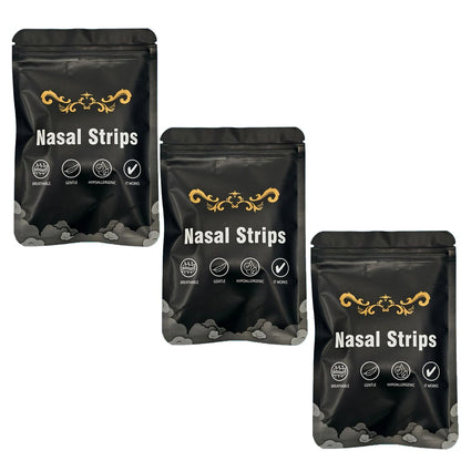 Capilorix anti snoring nose patch set with extra strength nasal strips for better breathing and restful sleep.
