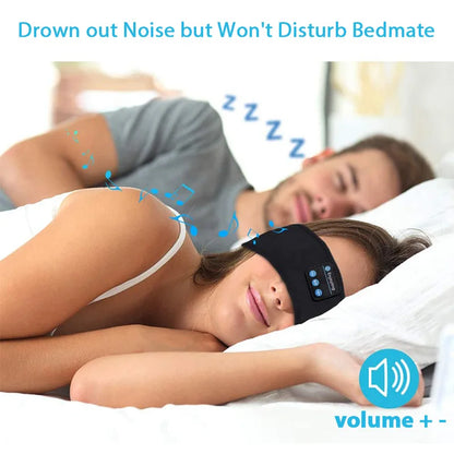 Capilorix Bluetooth sleep headset with wireless headphones and built-in eye mask, ideal for sleep, yoga, and outdoor running.