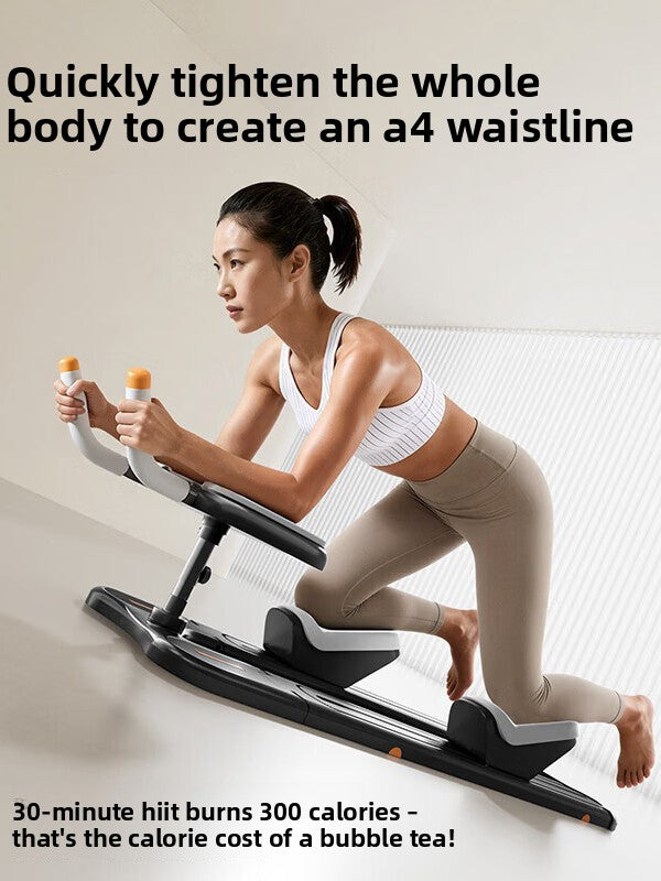 Capilorix core and lumbar trainer exercise machine with adjustable waist straps for back strengthening and weight loss.