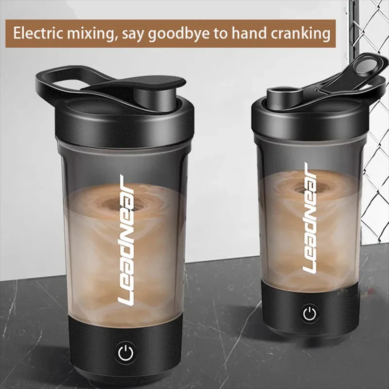 Capilorix portable electric blender cup for milk and protein powders, suitable for home, travel, outdoor, and gym use