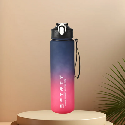 Capilorix 800ML large capacity sports water bottle with leak-proof plastic design, scale for travel and fitness use