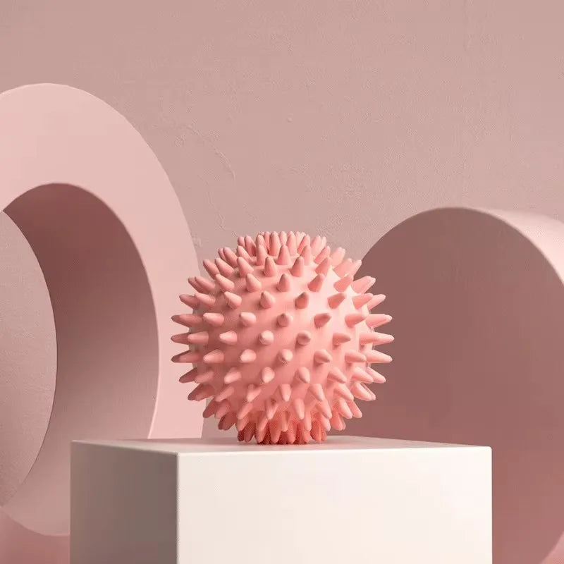 Capilorix hedgehog massage ball for yoga, fascia, and muscle relaxation, ideal for shoulder, neck, leg, and plantar meridian massage.