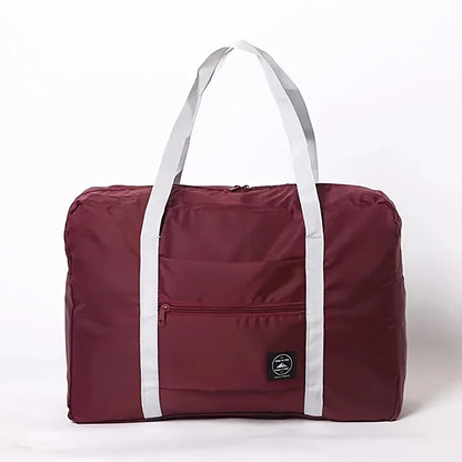 Capilorix portable travel luggage bag, lightweight and large capacity sports and fitness bag with foldable handheld design.