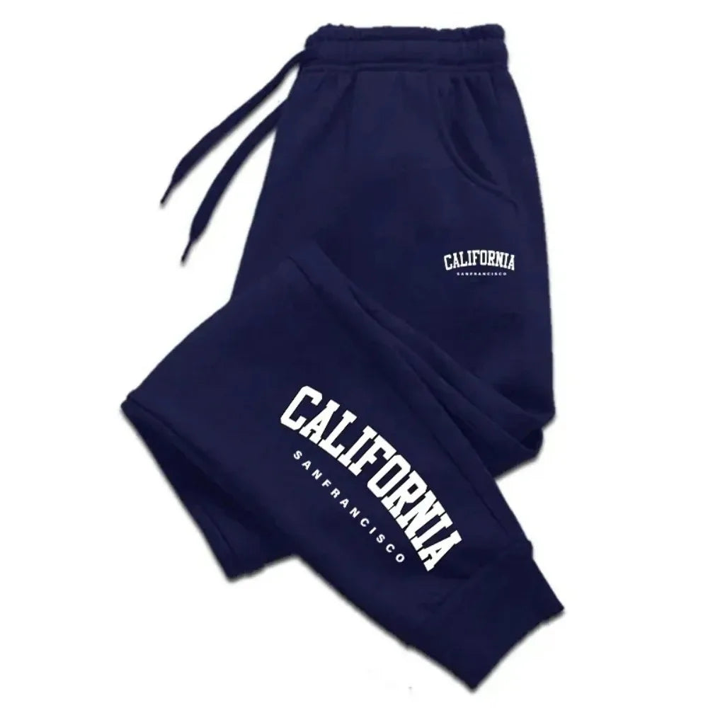 Capilorix men's jogging sports pants in black, casual and versatile sweatpants for daily wear, suitable for all seasons.